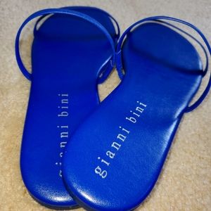 🔥Sexy hot Cobalt Blue sandals sz 10M
